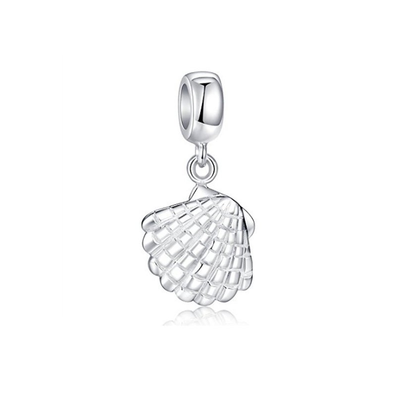 ARTCHARM Sea Shell Pendant with Natural Freshwater Pearl 925 Sterling Silver Dangle Bead Fit DIY Charms Bracelet - Image 1